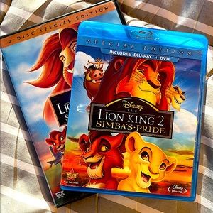 LAST CHANCE Lion King 2 DVD/Blu-Ray
